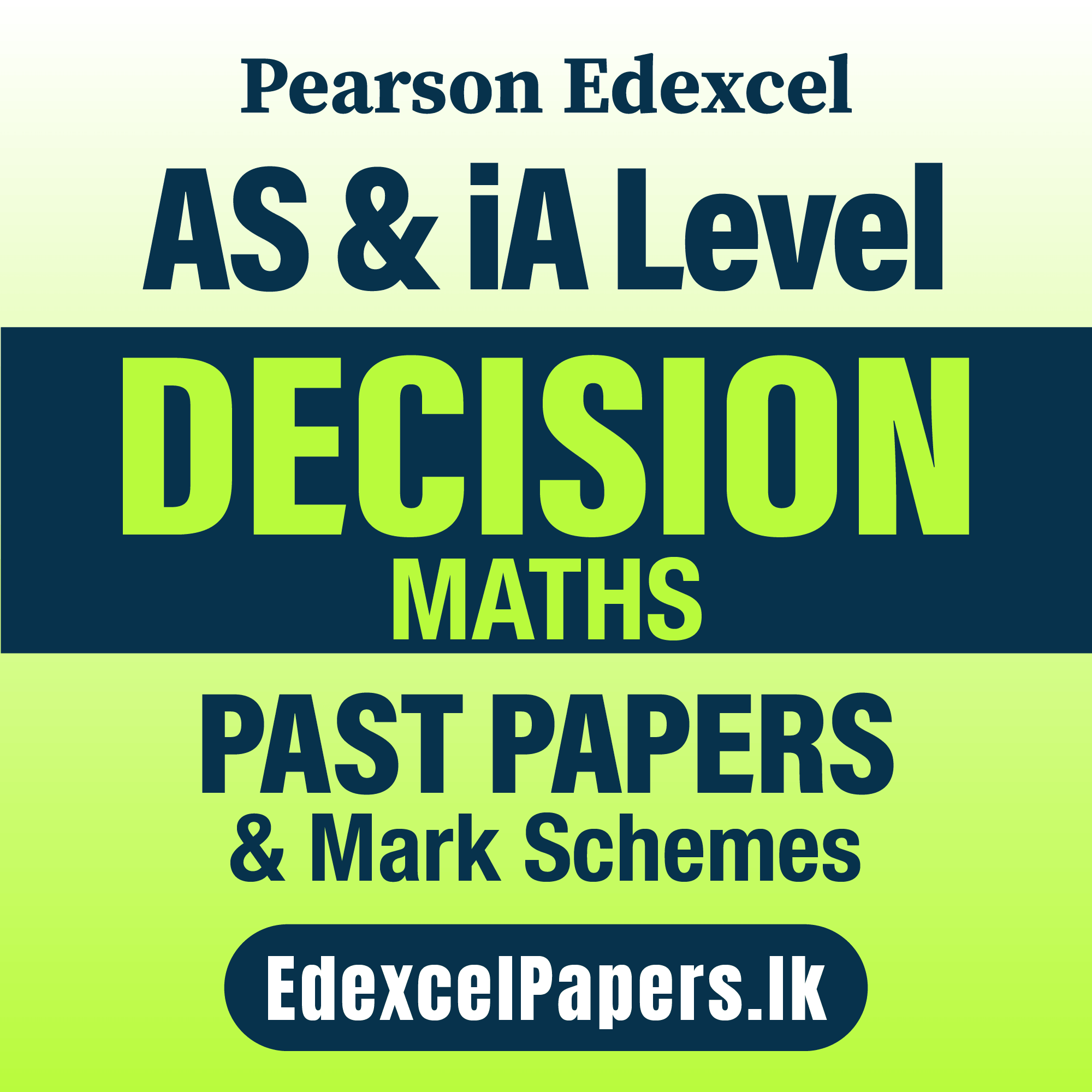 IAL Decision Mathematics